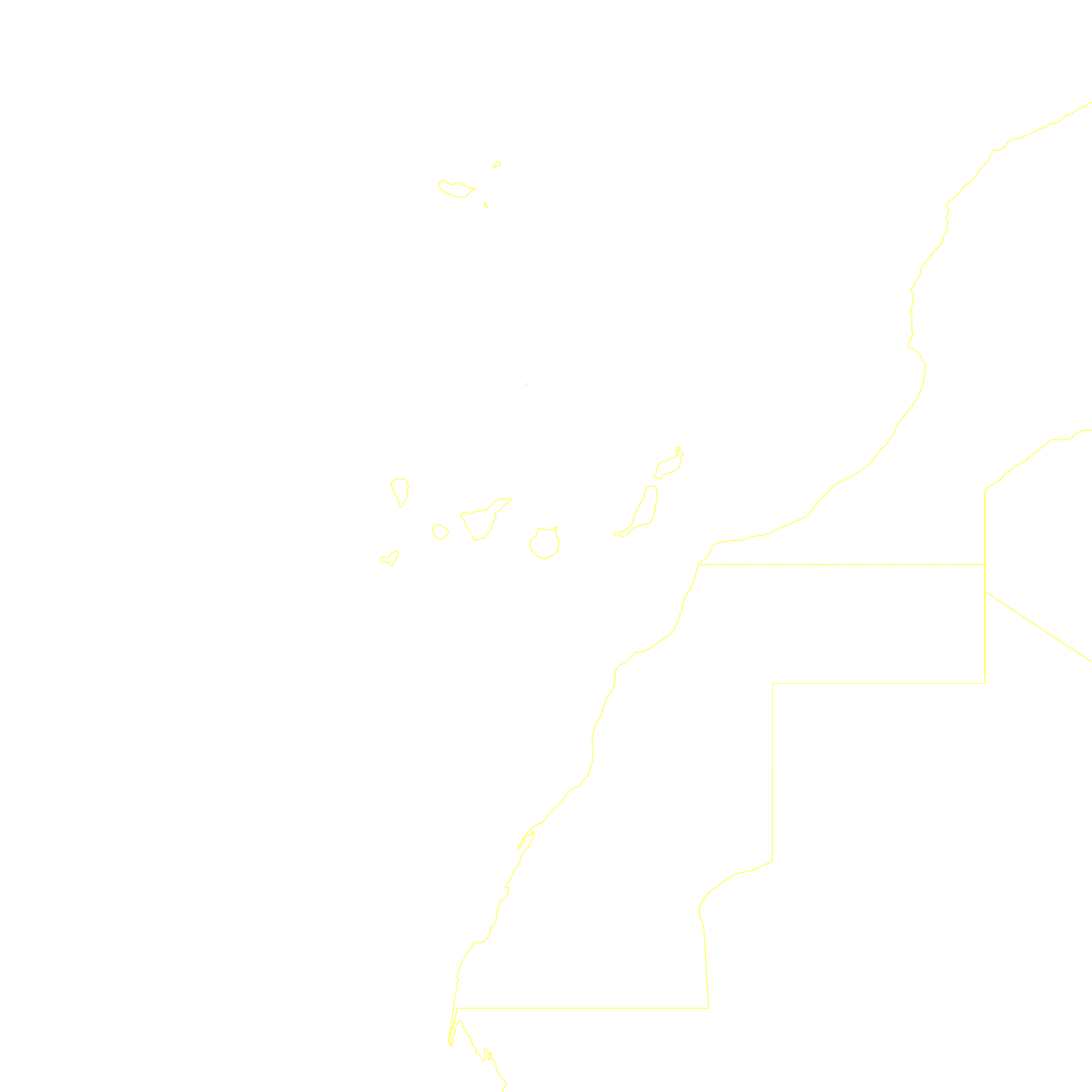 Country borders