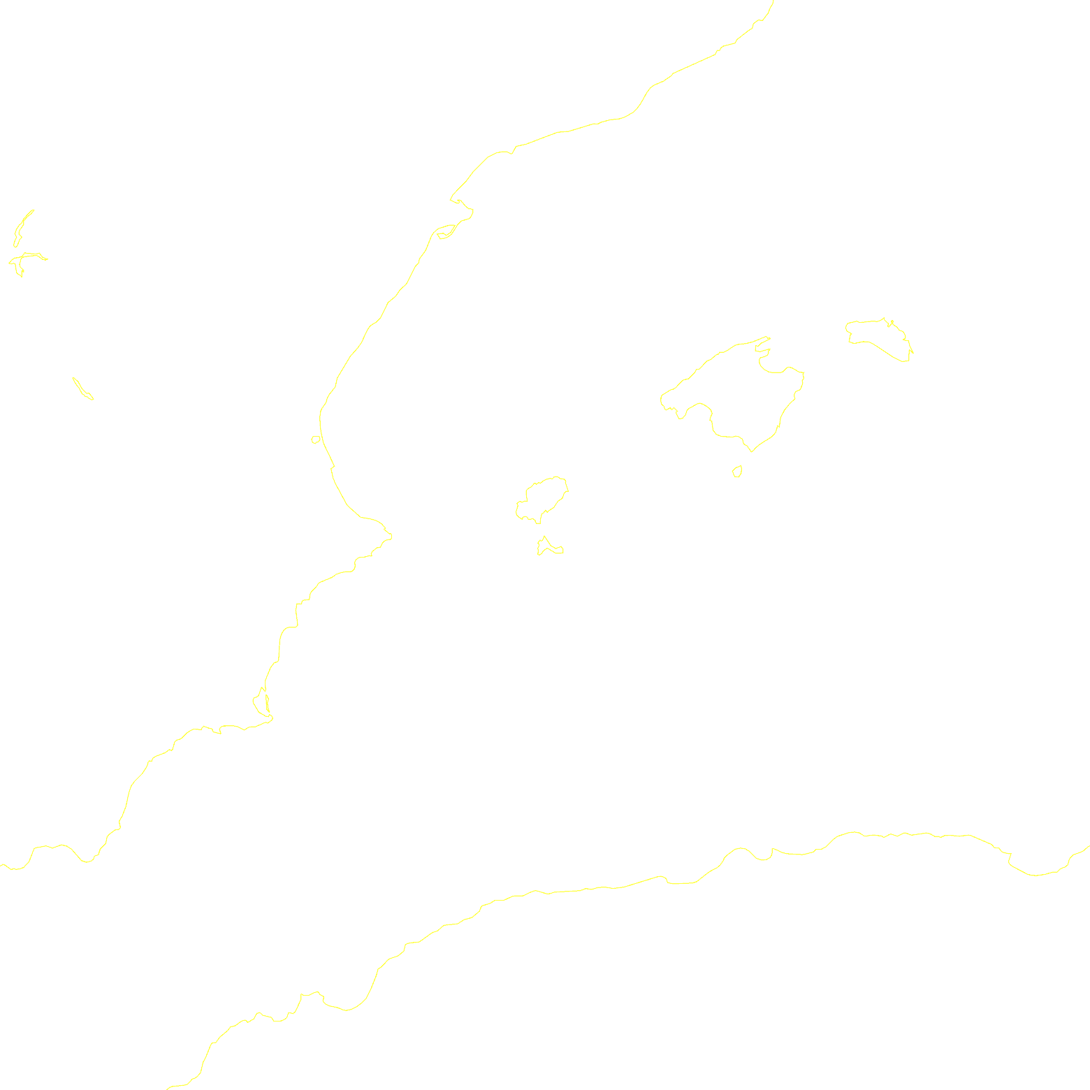 Country borders