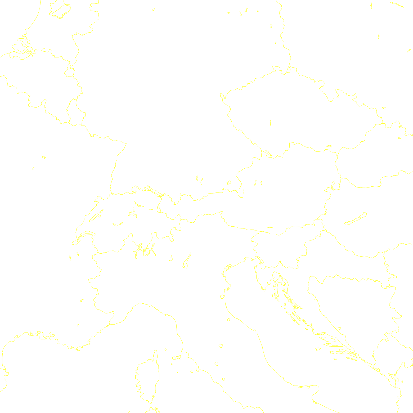 Country borders