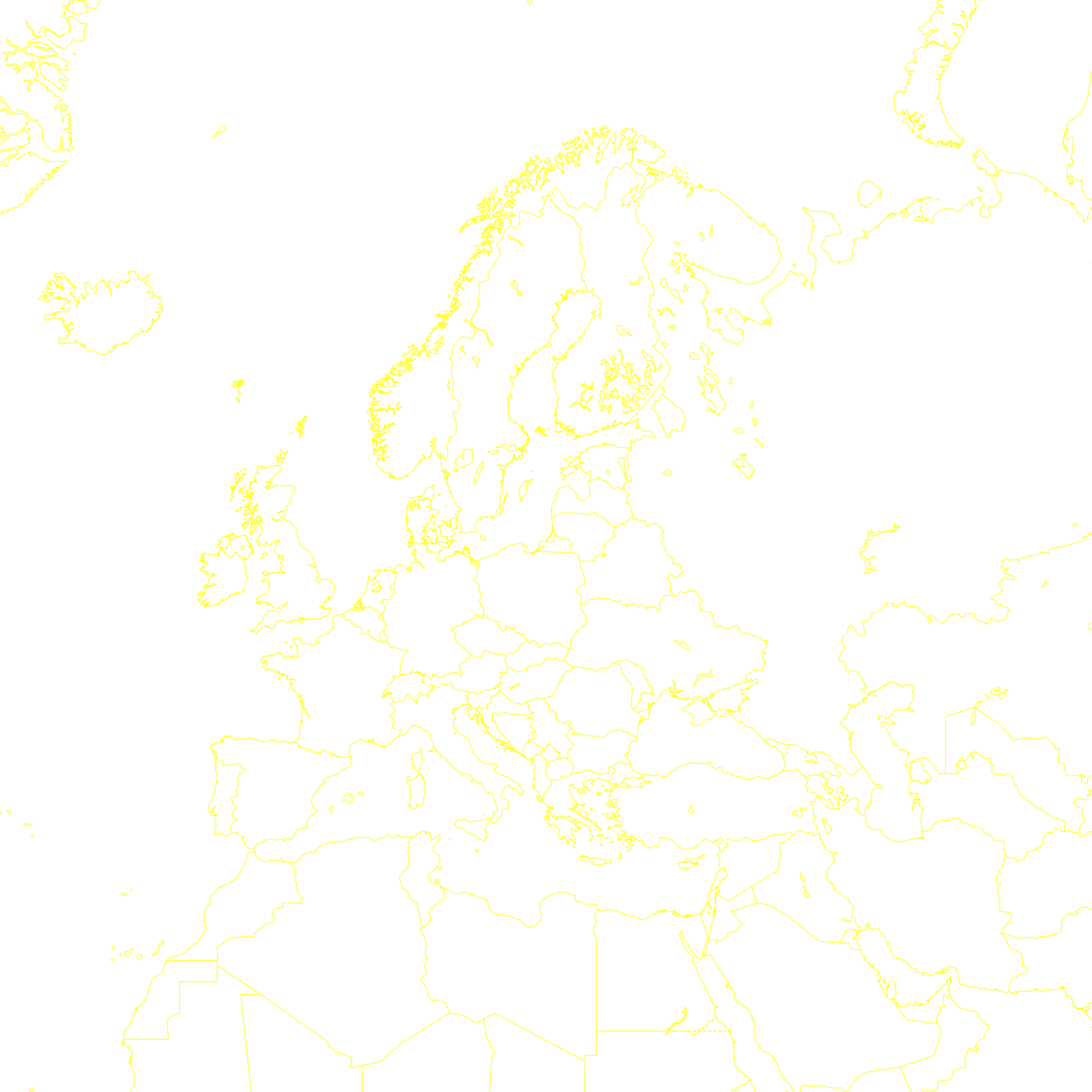 Country borders